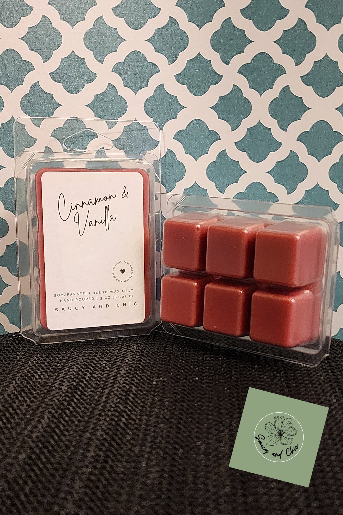 Cinnamon & Vanilla wax melt - Saucy and Chic