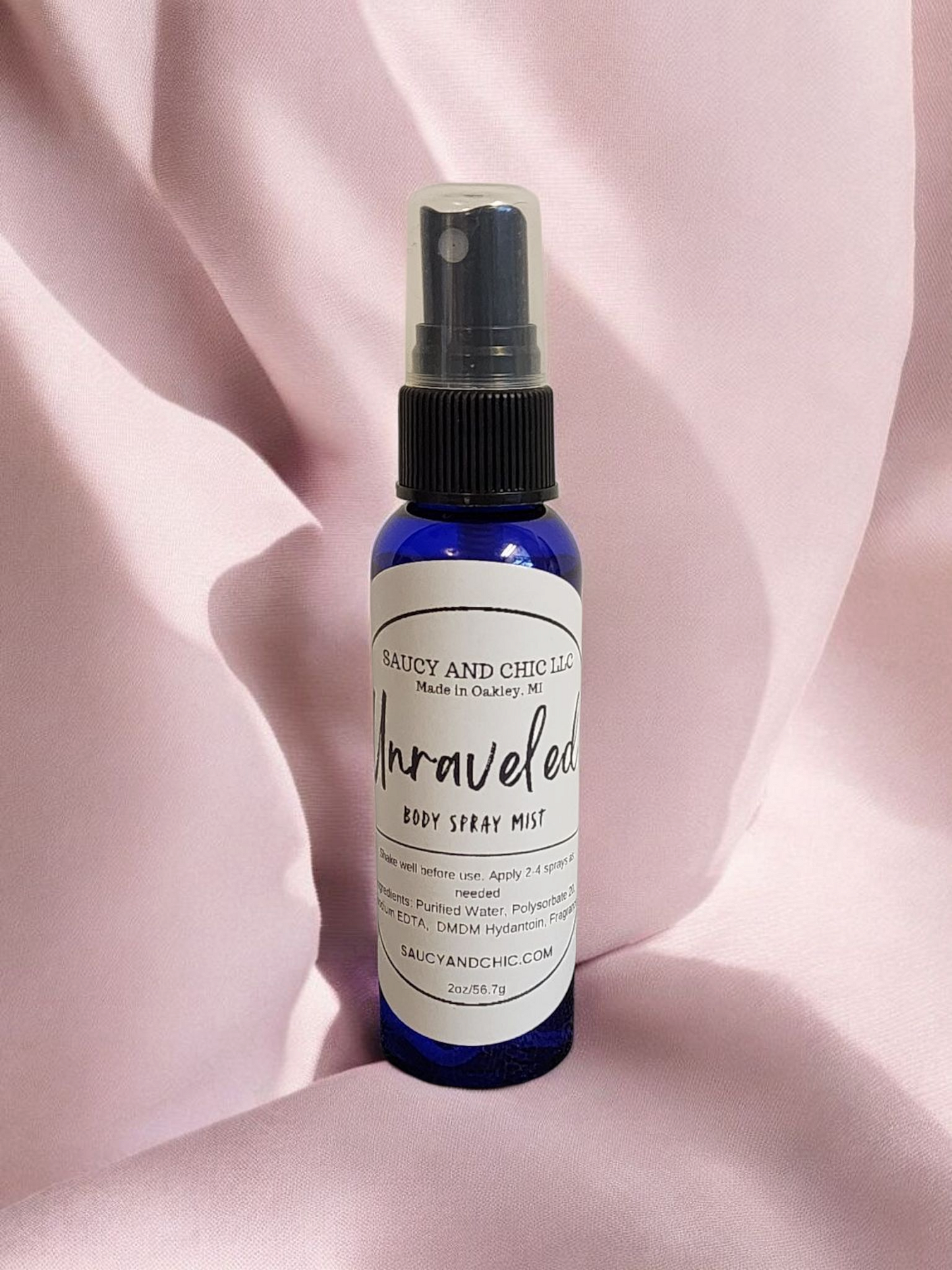 Unraveled Body Mist – Seductive, Long-Lasting Fragrance for Alluring Confidence