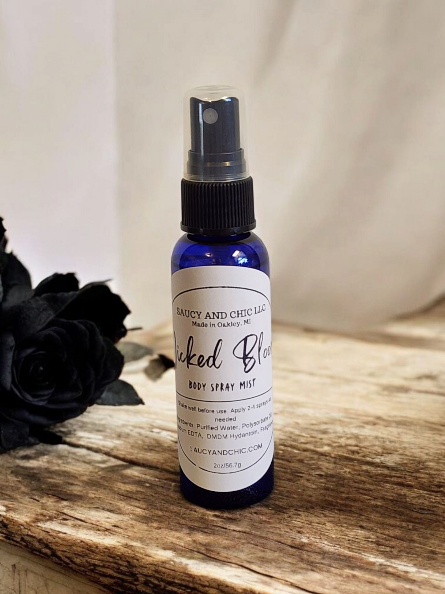 Wicked Bloom Body Mist – Dark, Floral & Seductively Alluring Fragrance