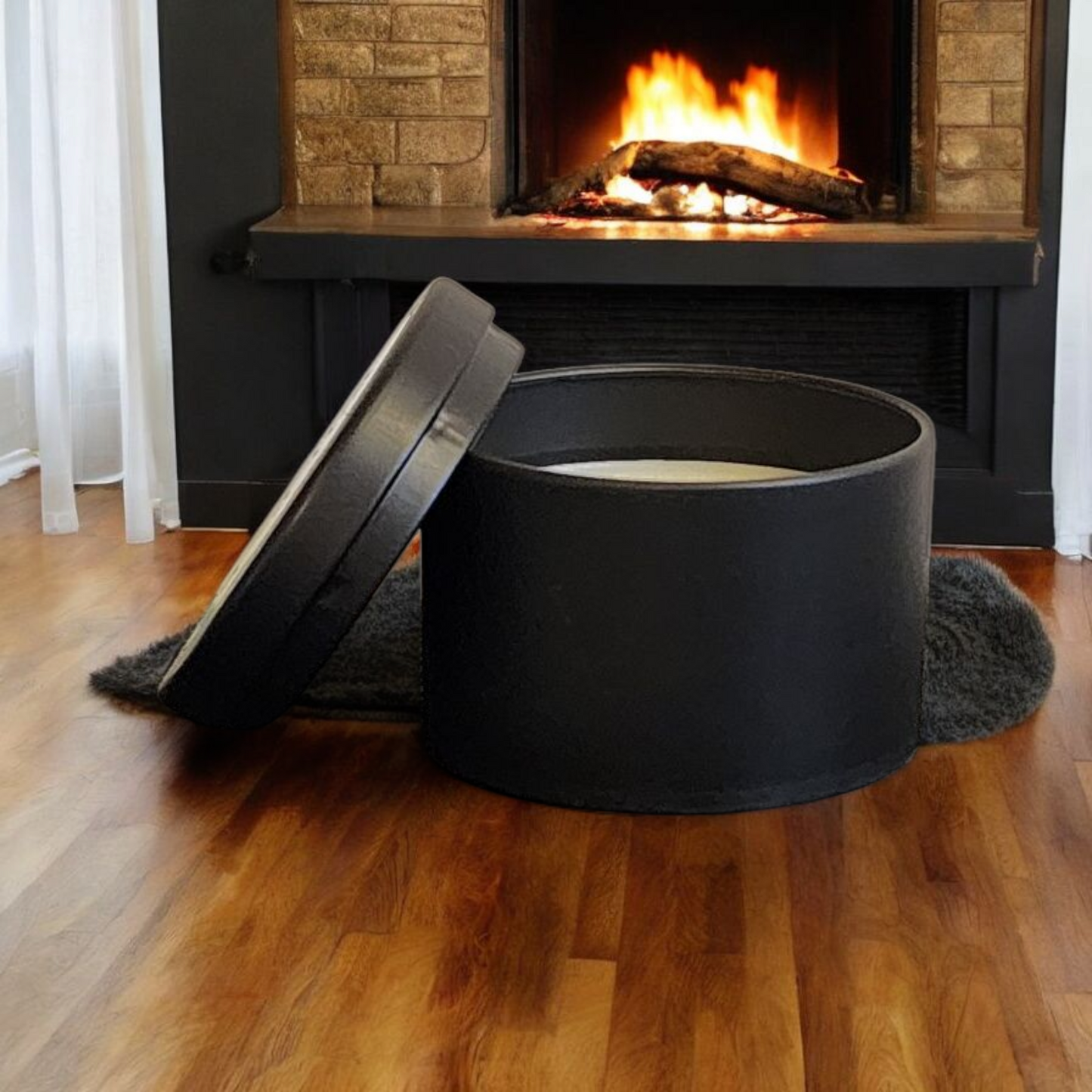 Boujee in the Clouds Wickless Candle – Luxurious, Soft Cashmere & Vanilla Scent with Touches of Amber & Musk