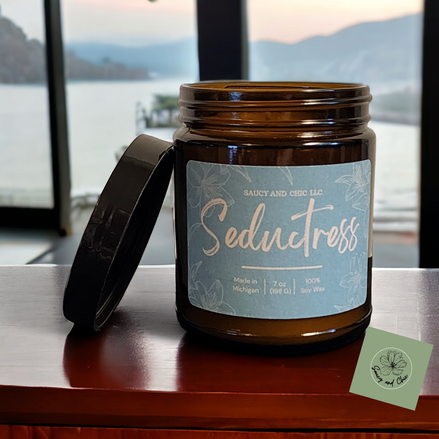 Seductress Scented Candle - Saucy and Chic