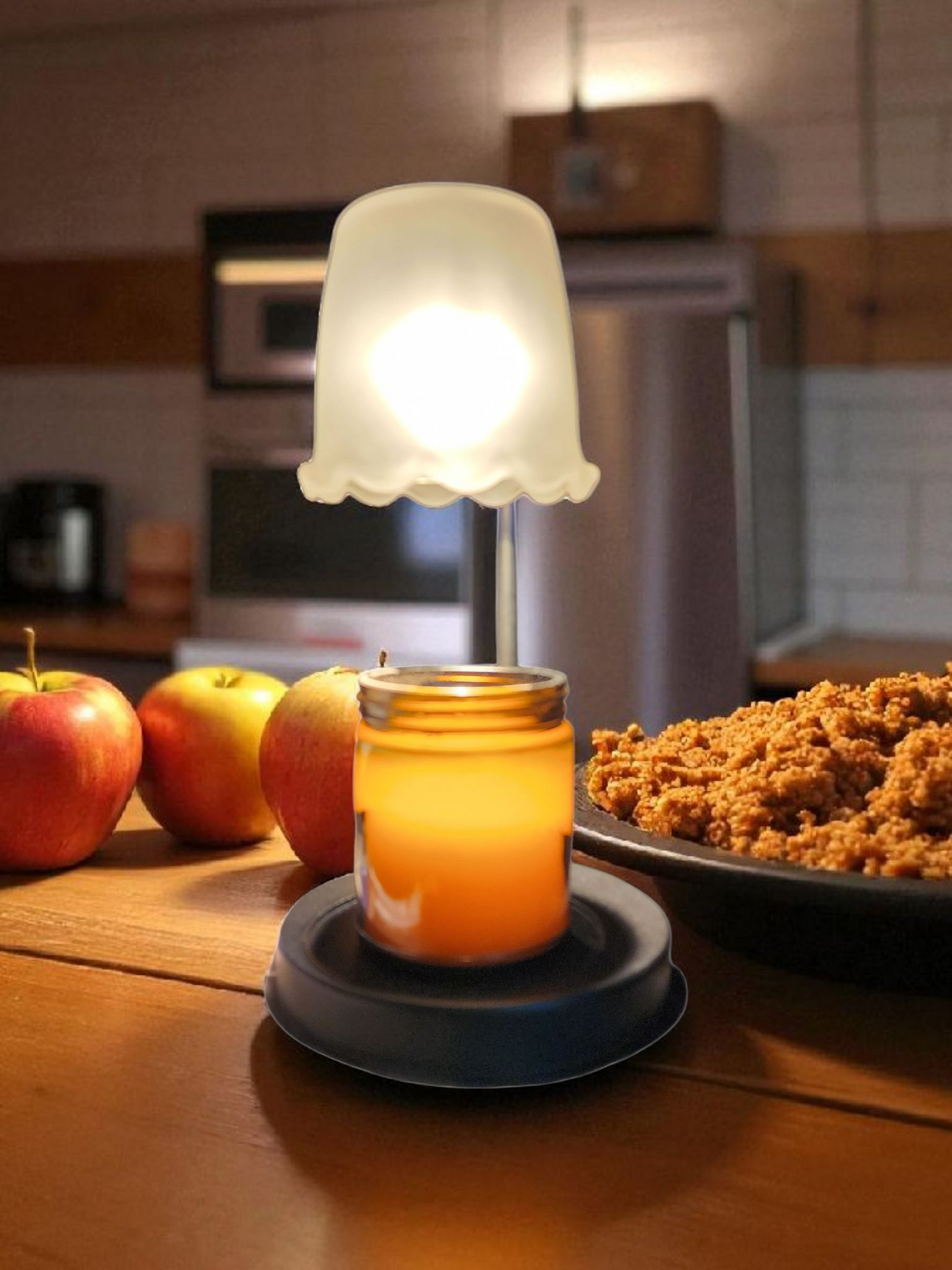 Apple Bottom Drips Wickless Candle – Fruity & Cozy Home Scent