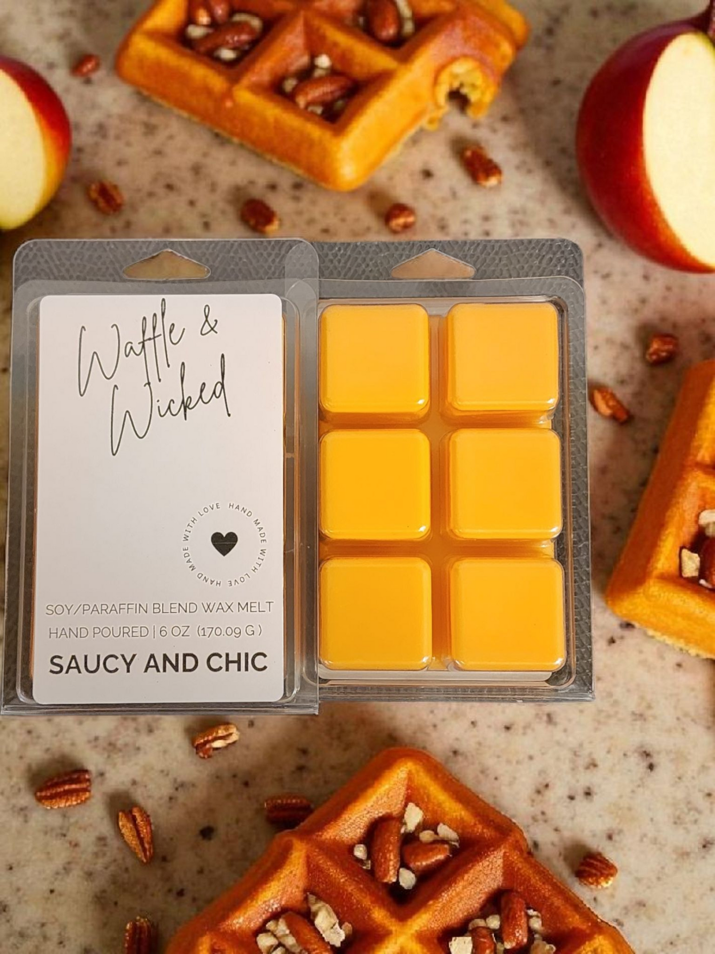 Waffle & Wicked Wax Melt | Sweet & Spicy Home Fragrance