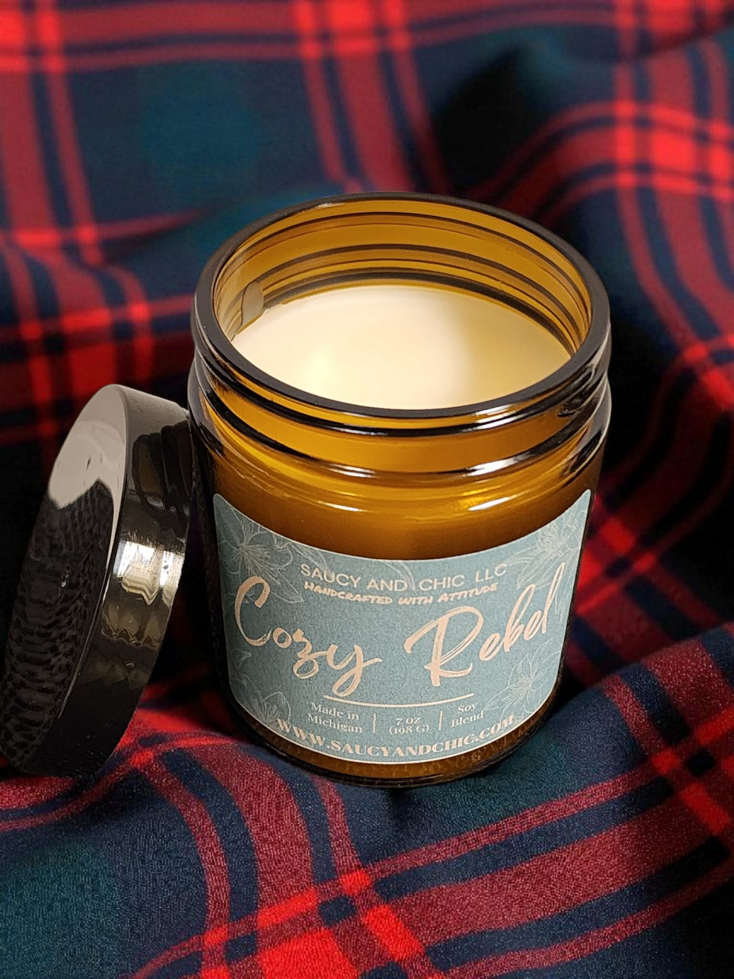 Cozy Rebel Wickless Candle – Warm & Inviting Home Fragrance