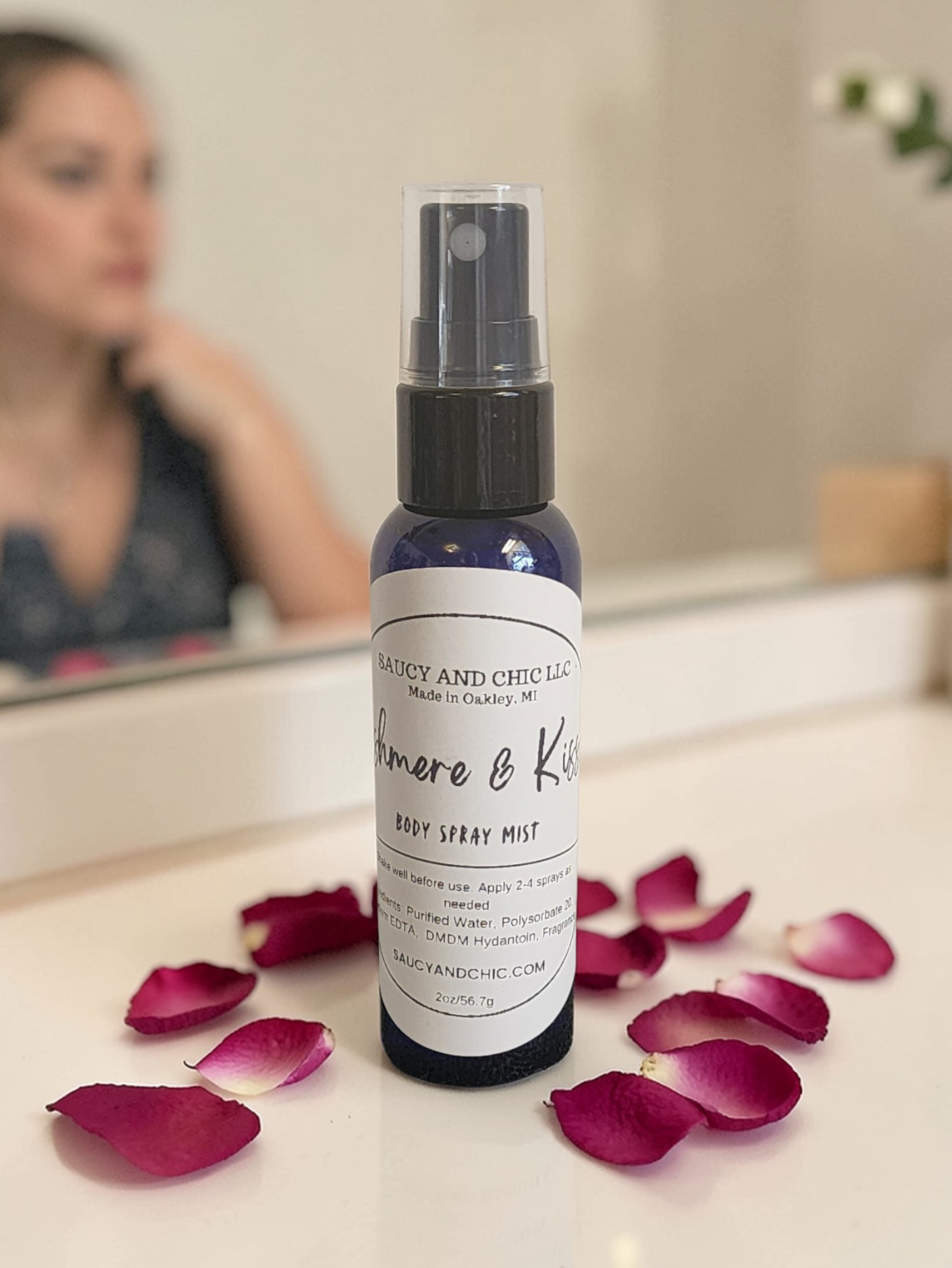 Cashmere & Kisses Body Mist – Apple, Pineapple & Floral Vanilla Coconut Perfume Spray