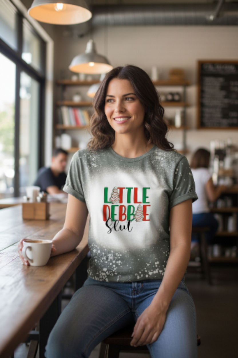 Bold & Playful 'Little Debbie Slut' Shirt - Sassy Statement Tee
