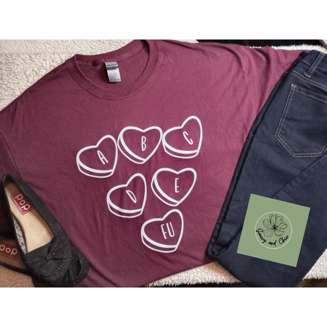 A B C D - Saucy and Chic