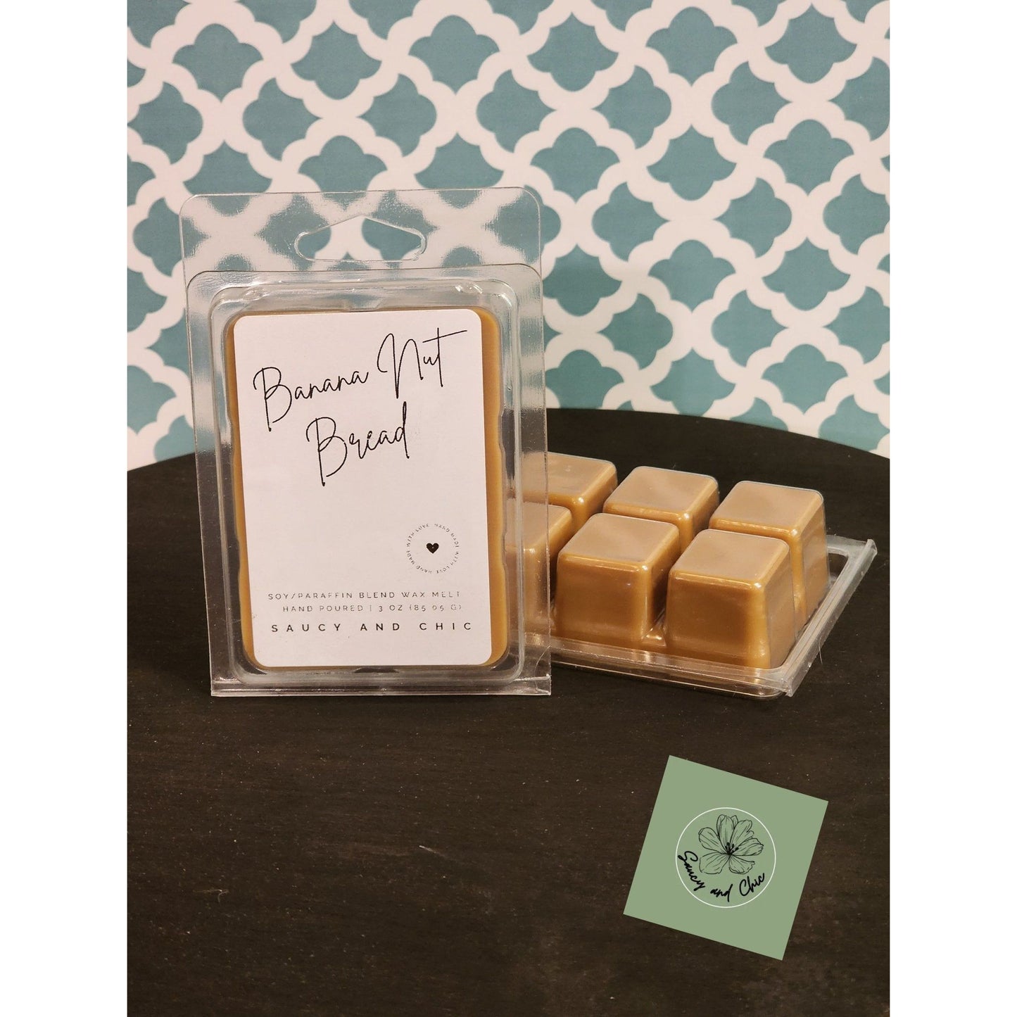 Banana Nut Bread wax melt - Saucy and Chic