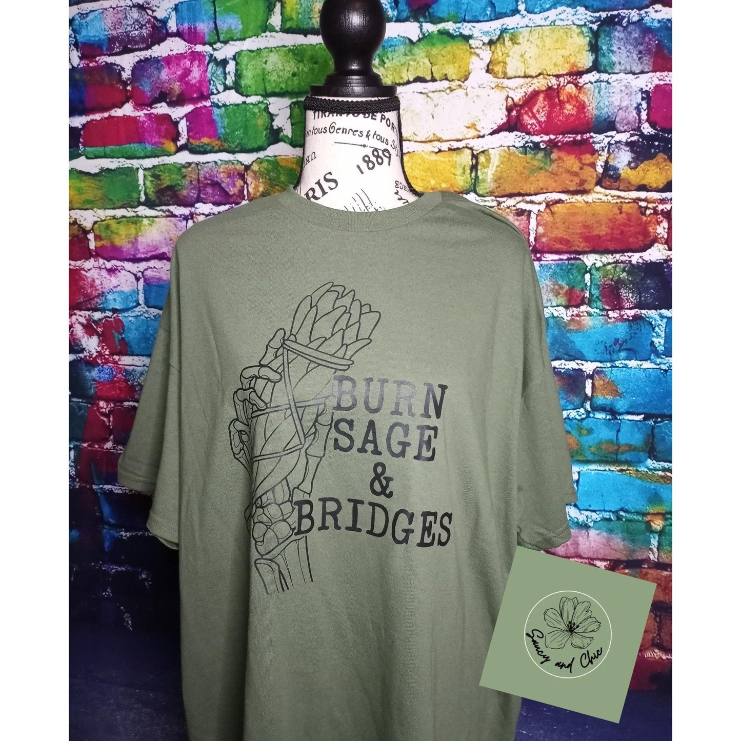 Burn sage & bridges - Saucy and Chic