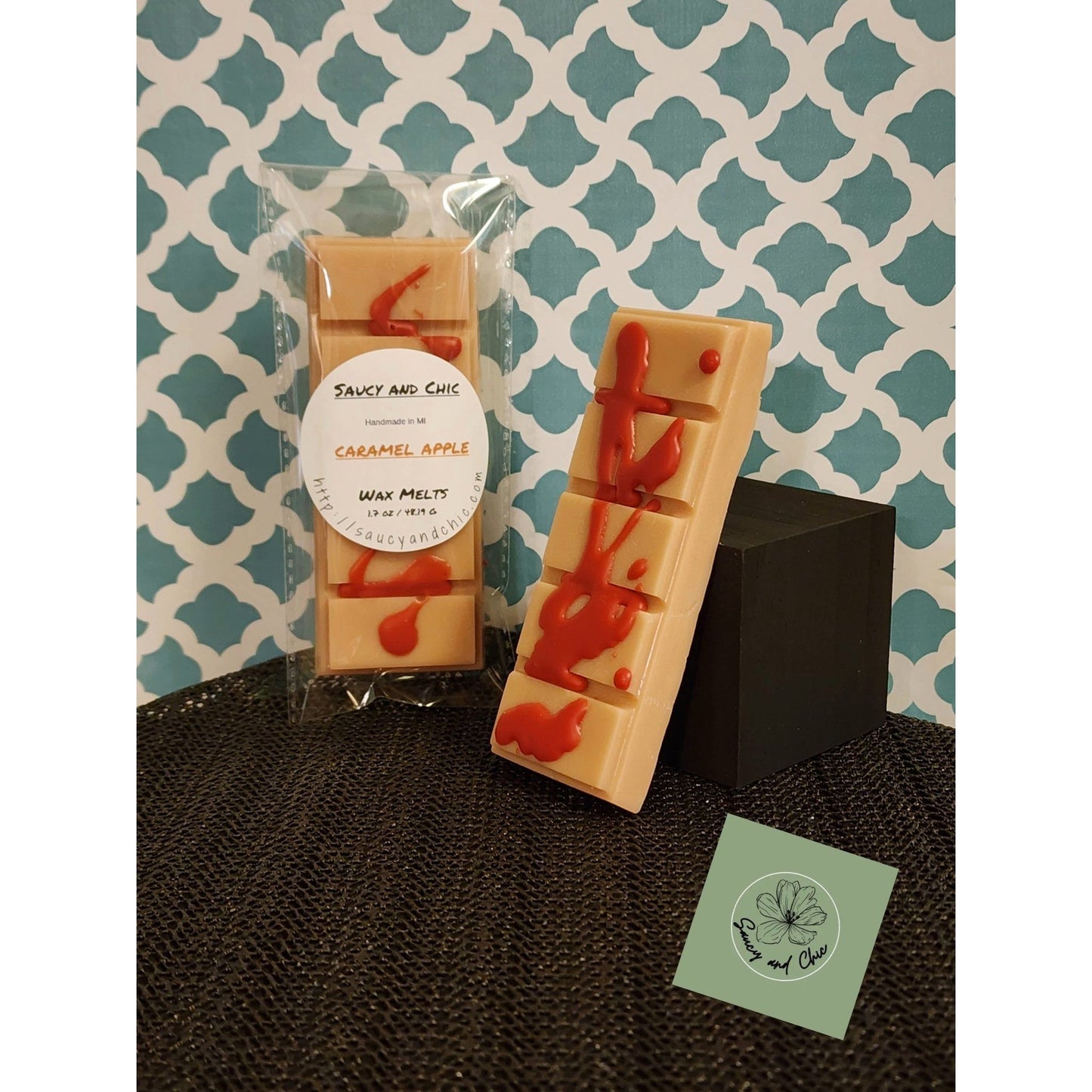 Caramel Apple Snapbar Wax Melt - Saucy and Chic