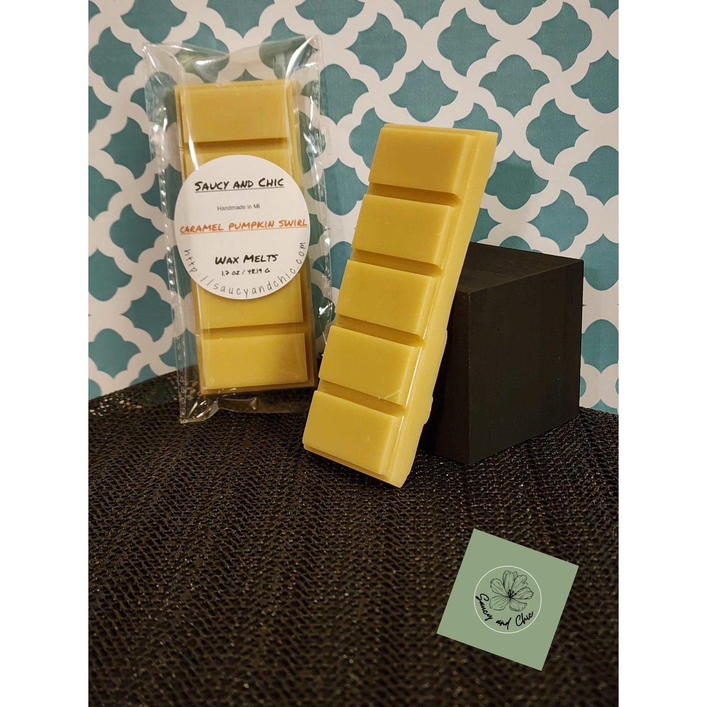 Caramel Pumpkin Swirl Snapbar - Saucy and Chic