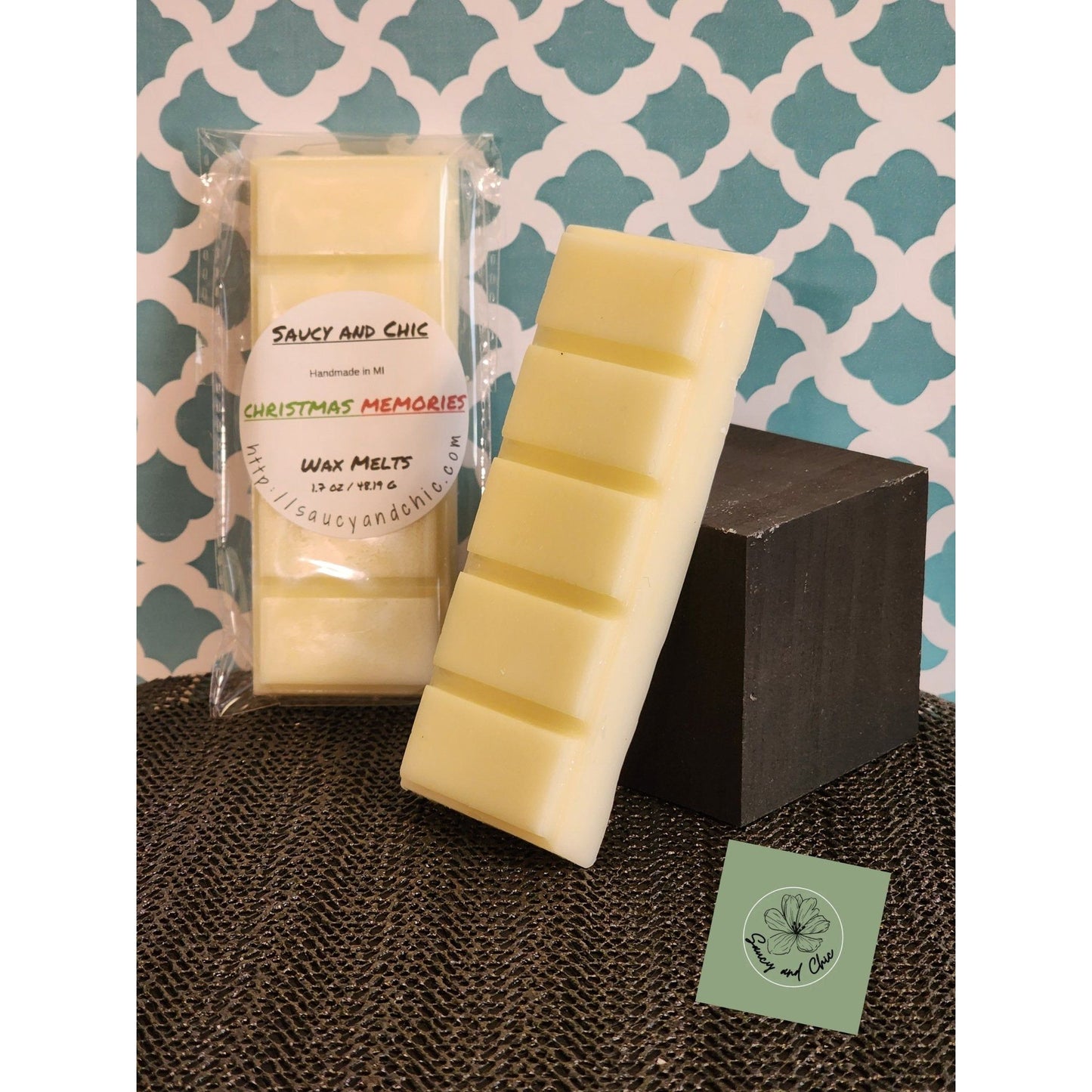 Christmas Memories snapbar wax melt - Saucy and Chic