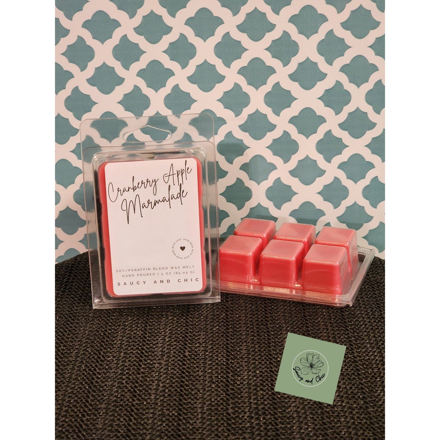 Cranberry Apple Marmalade wax melt - Saucy and Chic