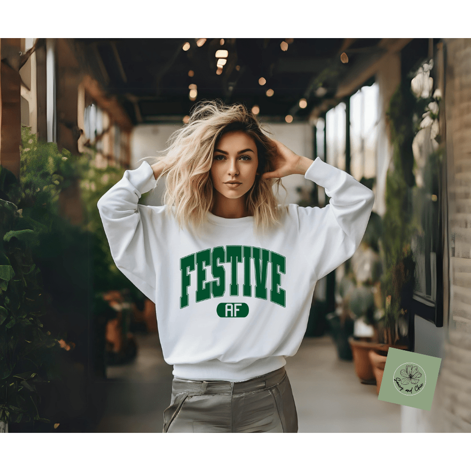 Festive AF - Saucy and Chic