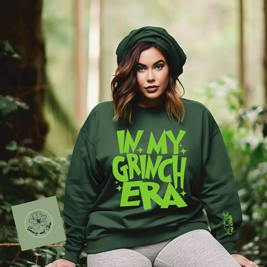 In my grinch era sweatshirt - Saucy and Chic