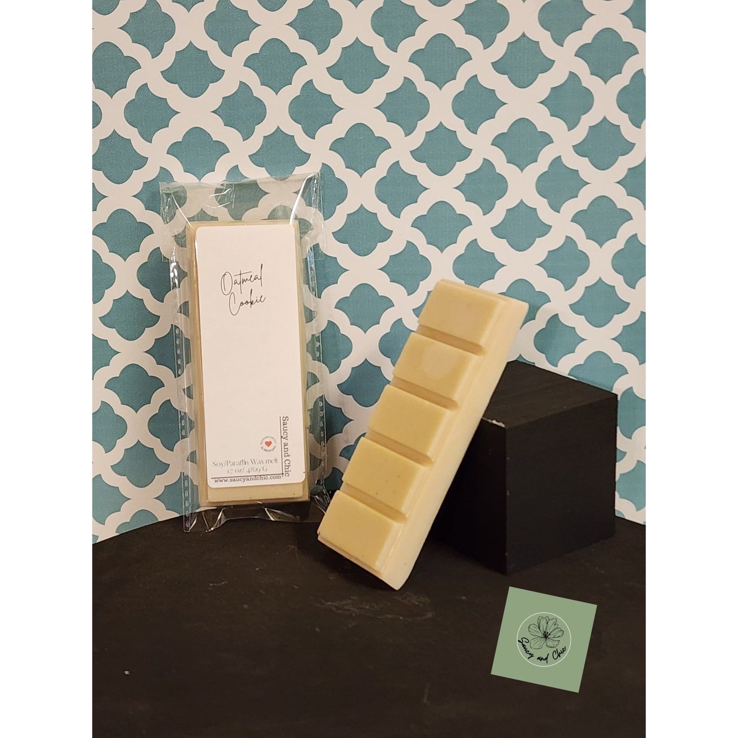 Oatmeal cookie snap bar wax melt - Saucy and Chic