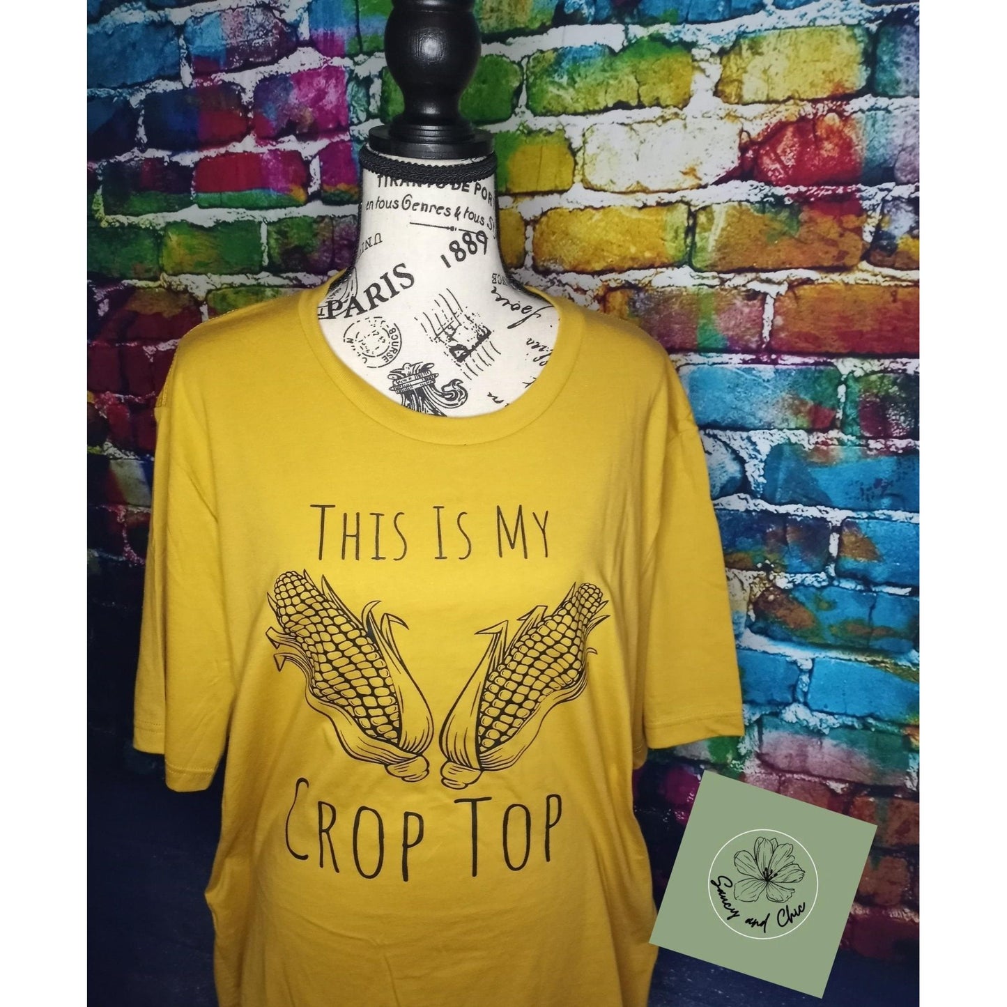 This is my crop top - Saucy and Chic