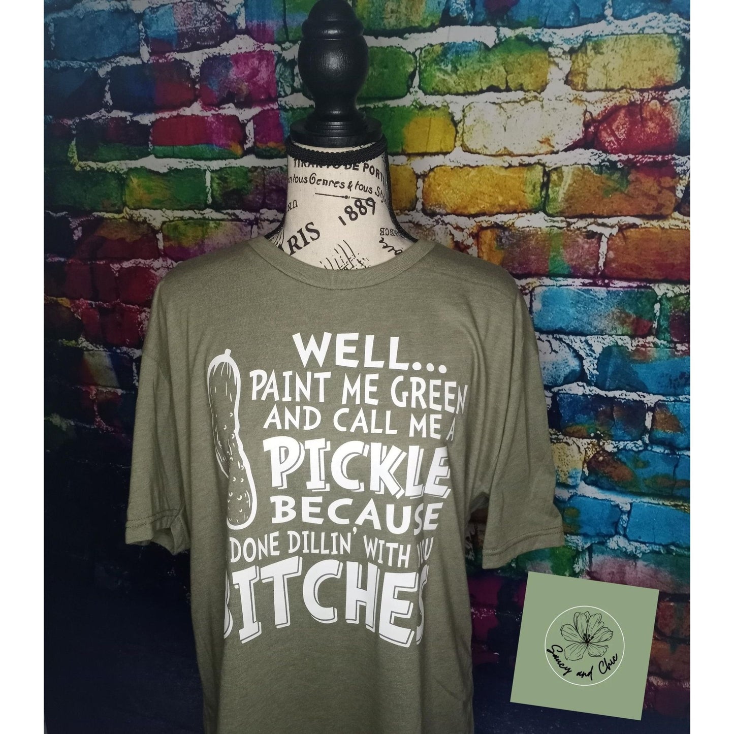 Well... paint me green - Saucy and Chic