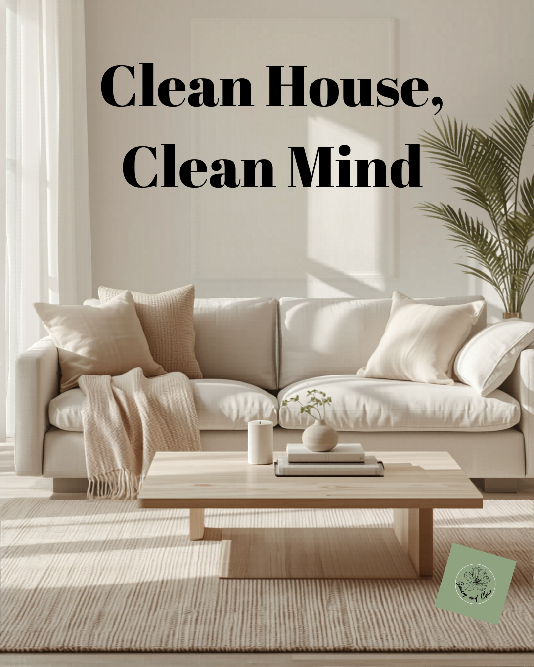 Clean House, Clean Mind – Saucy and Chic