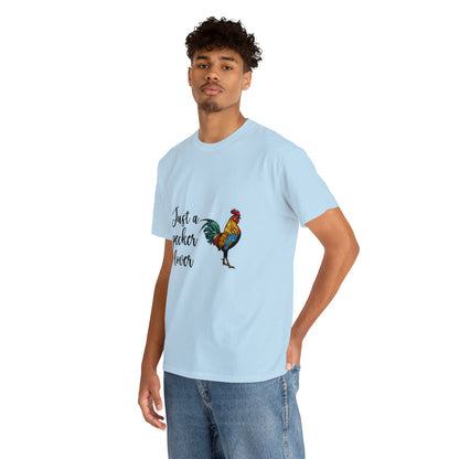 Just a Pecker Lover Unisex Heavy Cotton Tee - Saucy and Chic 