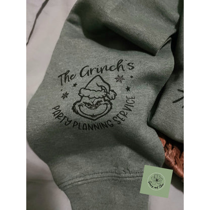 The green guy party planning services sweatshirt - Saucy and Chic 