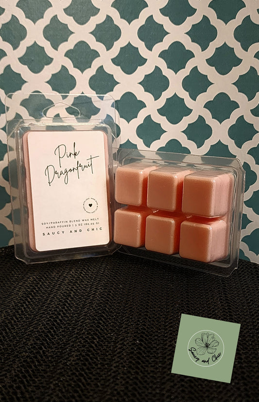 Pink Dragonfruit Wax Melt - Saucy and Chic 