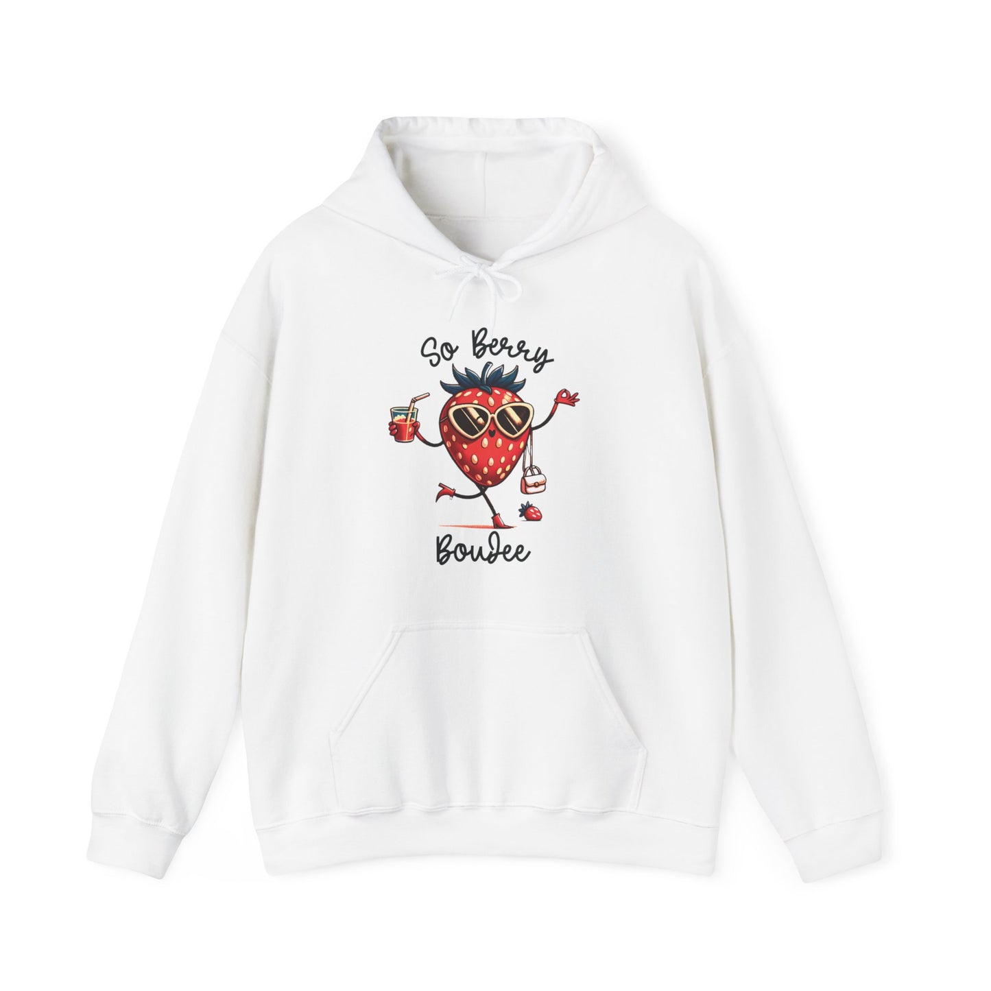 So Berry Boujee Unisex Heavy Blend™ Hooded Sweatshirt - Saucy and Chic 