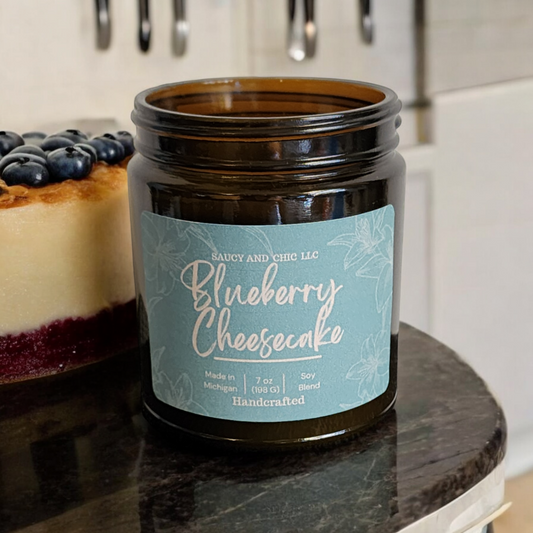 Blueberry Cheesecake Scented Candle