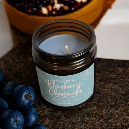 Blueberry Cheesecake Candle