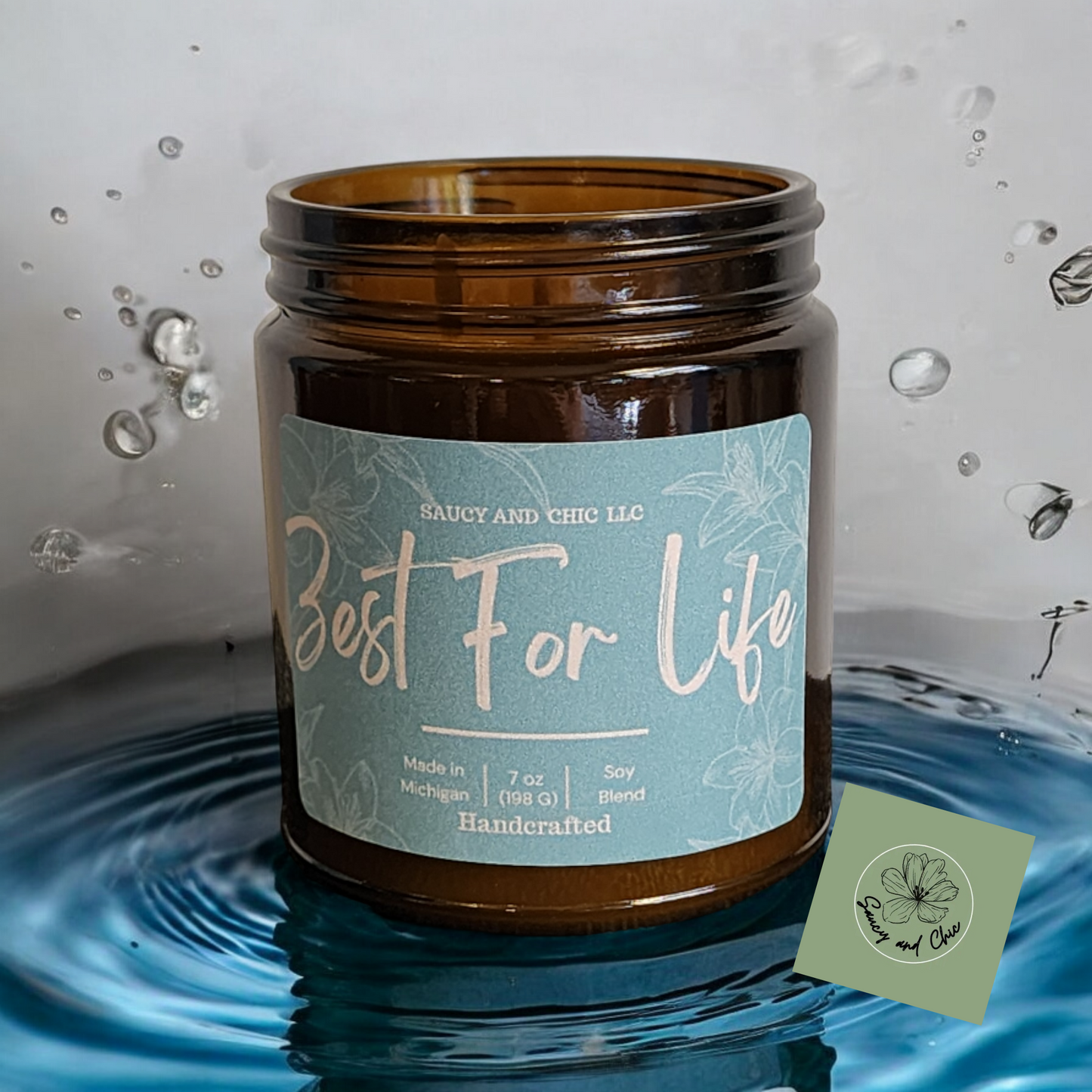 Zest for Life Candle: Citrus Blast for an Energized Day