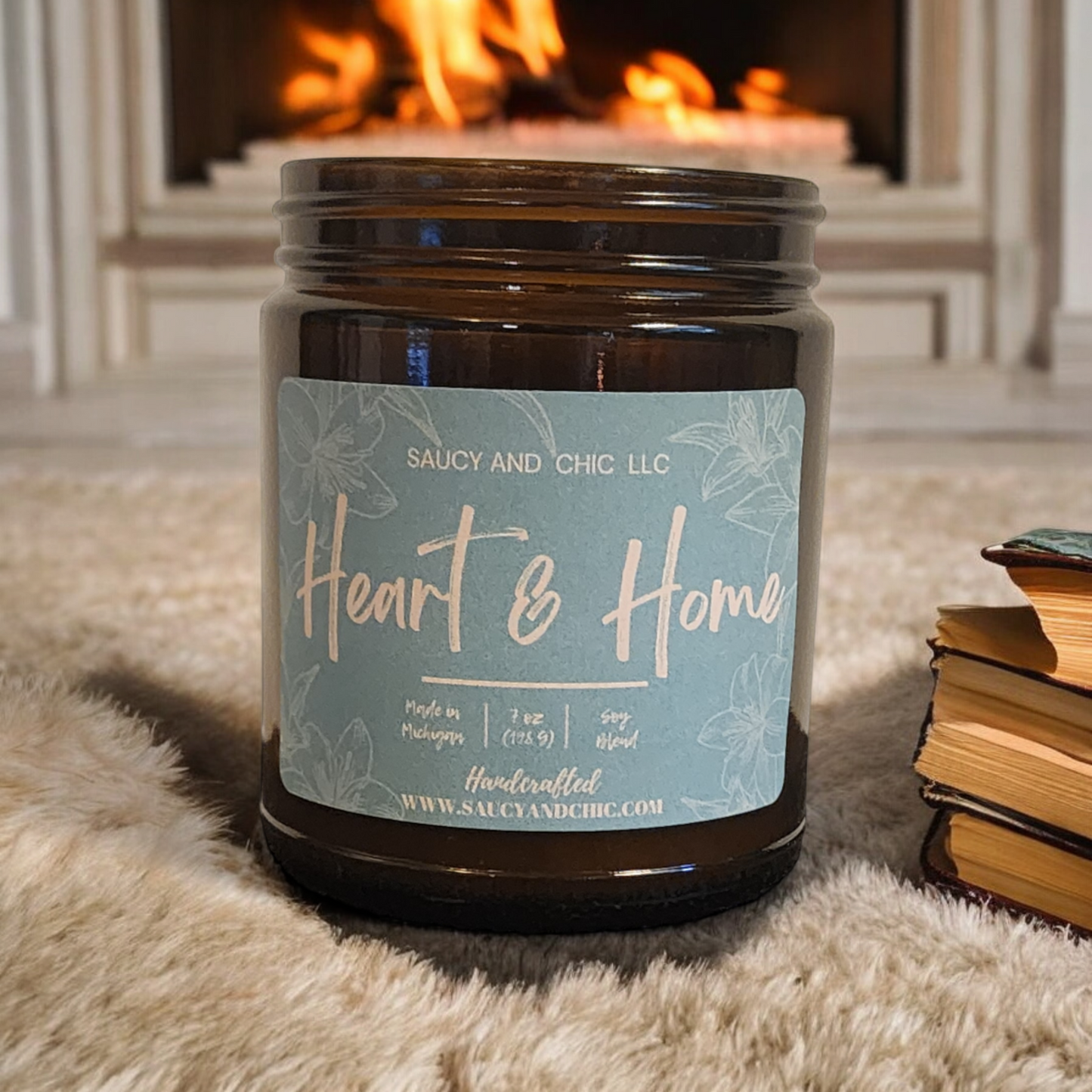 Heart & Home Candle - Warm and Inviting Scent for Cozy Spaces