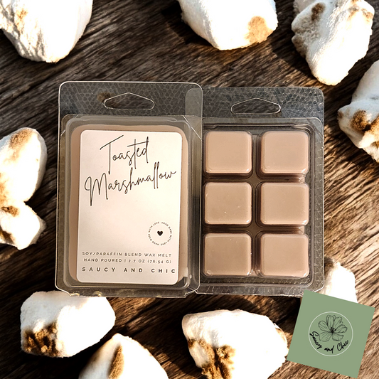 Toasted Marshmallow Wax Melt – Sweet & Cozy Fragrance for Your Home