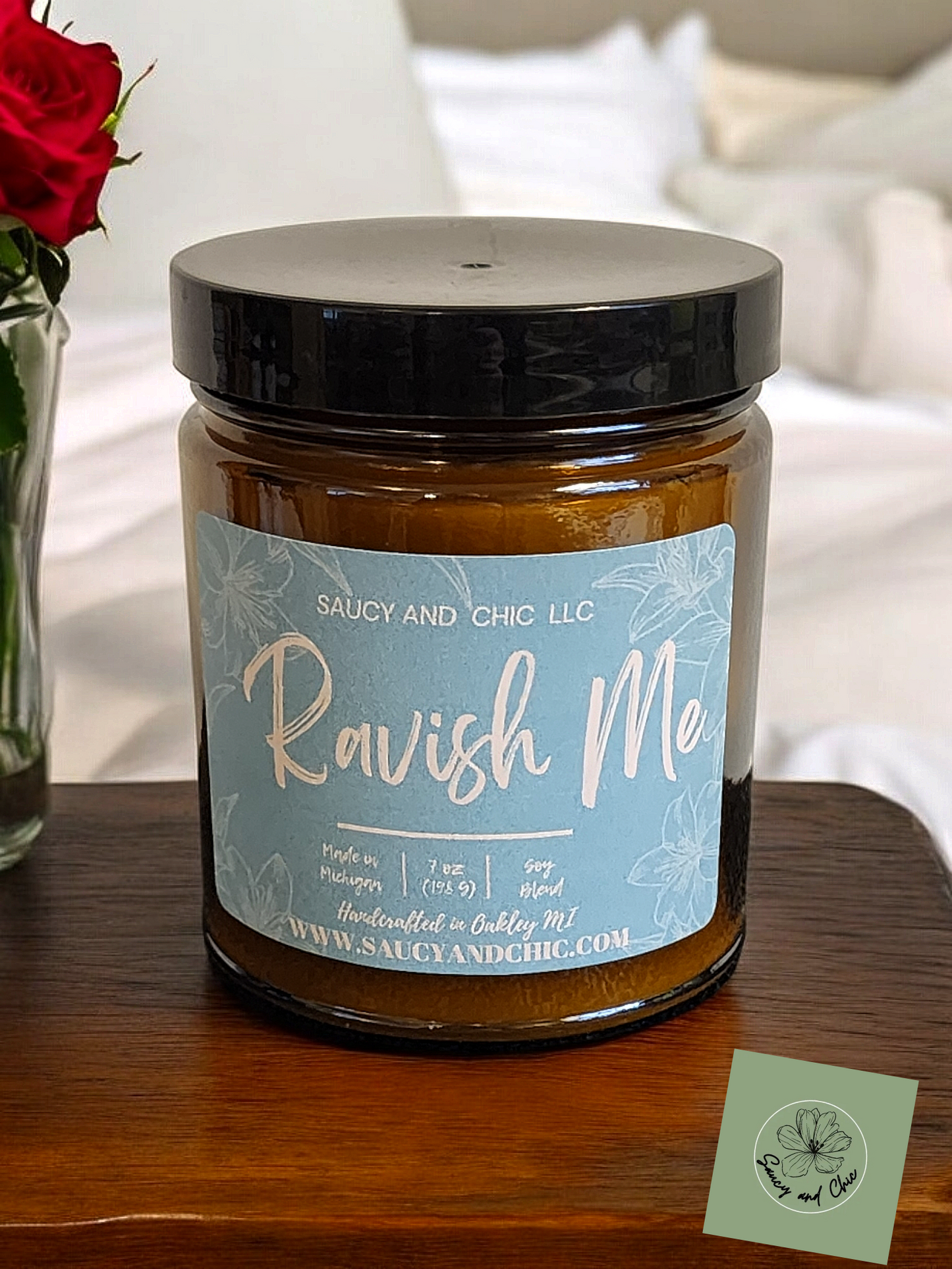 Ravish Me Wickless Candle – Seductive, Warm, and Irresistible Home Fragrance