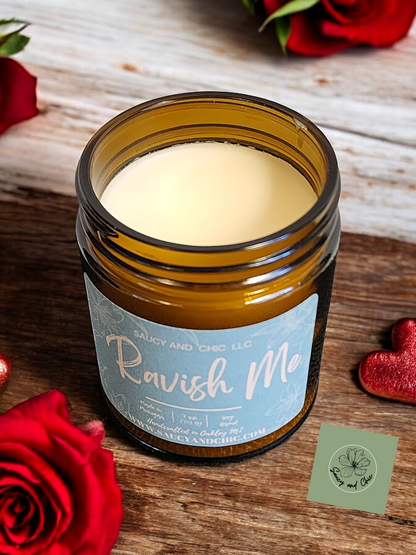 Ravish Me Wickless Candle – Seductive, Warm, and Irresistible Home Fragrance