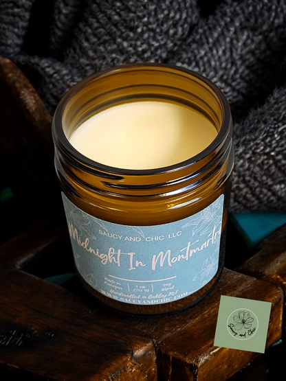 Midnight in Montmartre Wickless Candle – Sophisticated, Mysterious, and Parisian-Inspired Scent