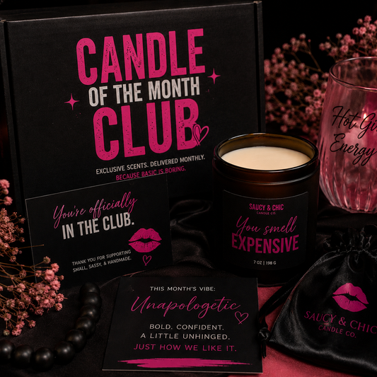 💋 Candle of the Month Club | Exclusive Handmade Monthly Candles