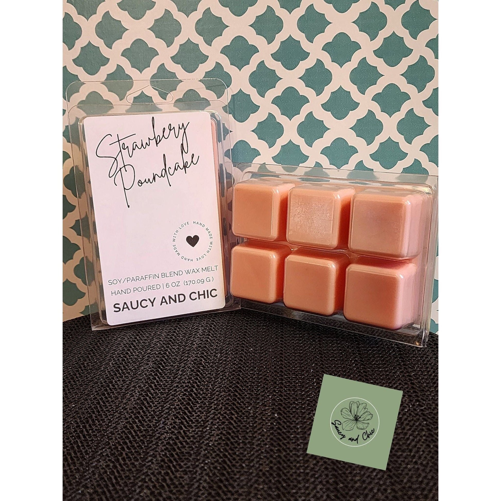 Strawberry pound cake wax melt - Saucy and Chic