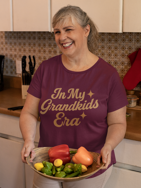 In My Grandkids Era T-Shirt – Cute & Cozy Gift for Grandmas Who Love Their Littles