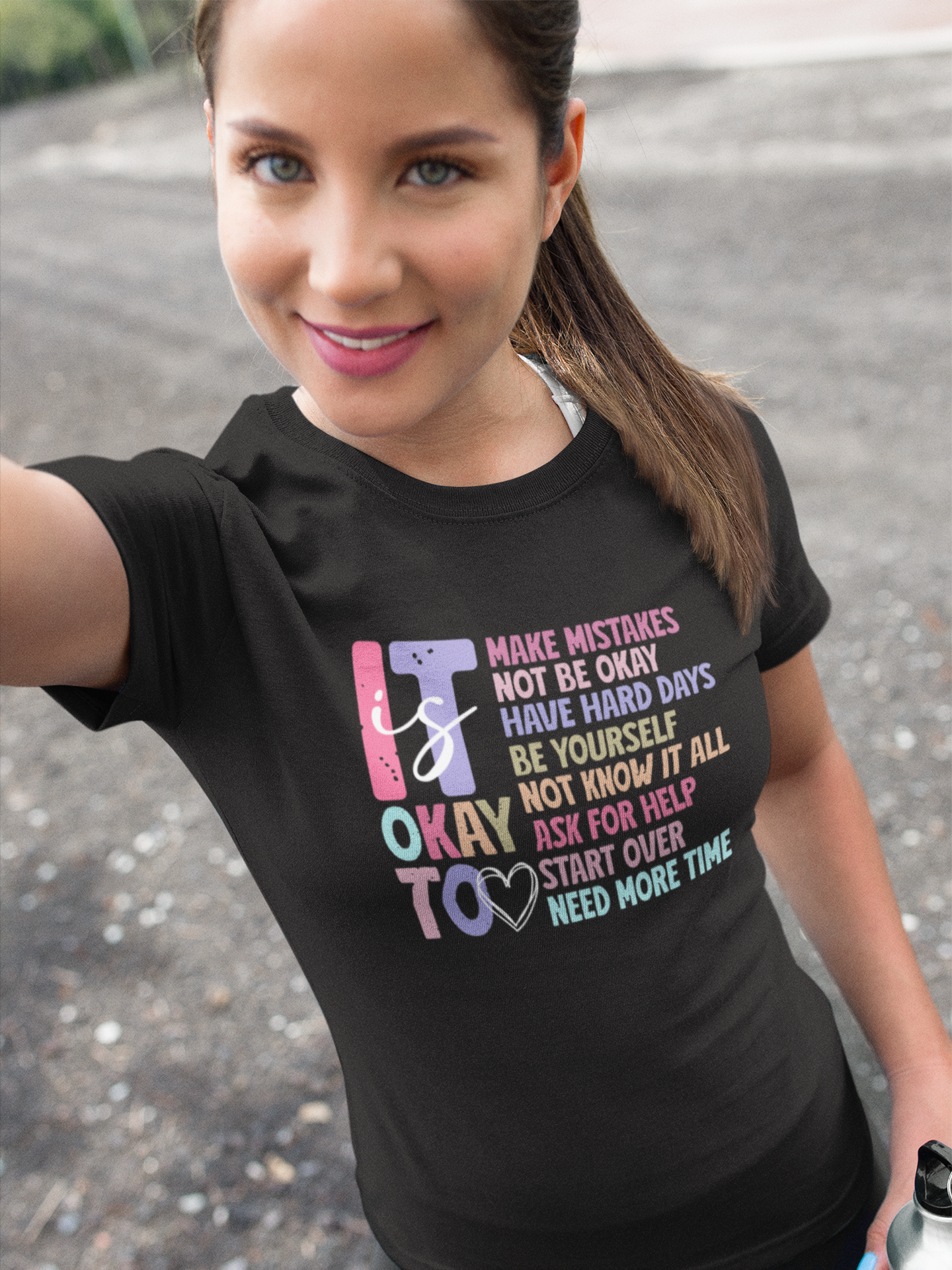 It is Okay to Not Be Perfect Shirt – Embrace Yourself and Life's Journey