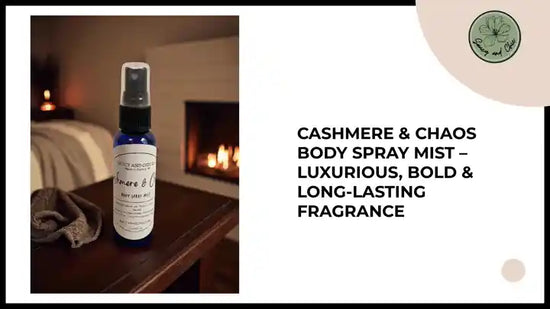 Cashmere &amp; Chaos Body Spray Mist &ndash; Luxurious, Bold &amp; Long-Lasting Fragrance by@Outfy