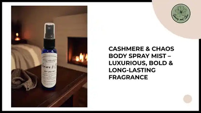 Cashmere &amp; Chaos Body Spray Mist &ndash; Luxurious, Bold &amp; Long-Lasting Fragrance by@Outfy