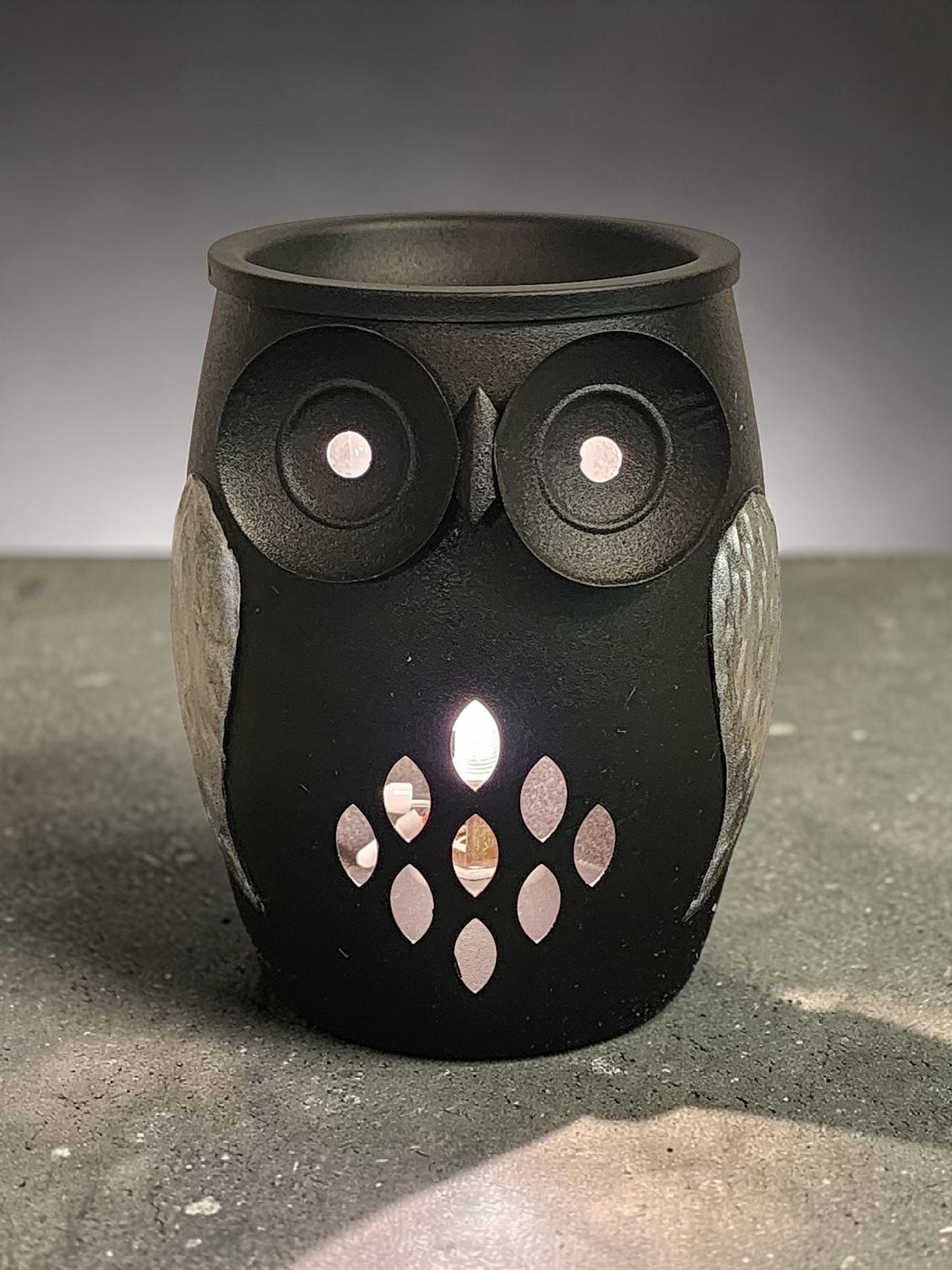 Owl Wax Melt Warmer | Decorative Electric Candle & Wax Melt Burner | Cute Night Light Style Home Fragrance Warmer | Cozy Room Decor