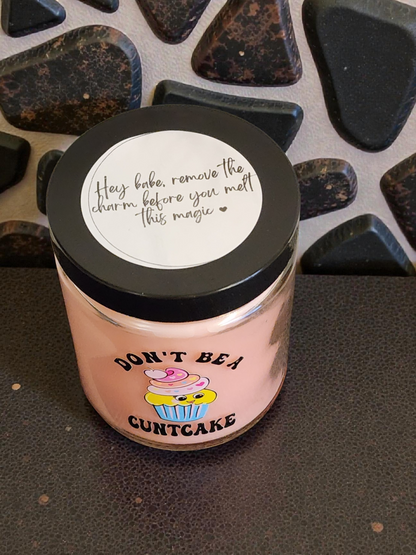 Poundcake & Attitude – Sassy Wickless Candle | Bold Sweet Scent, No Flame