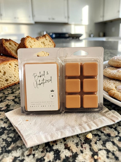 Baked & Unbothered – Banana Vanilla Bakery Wax Melts