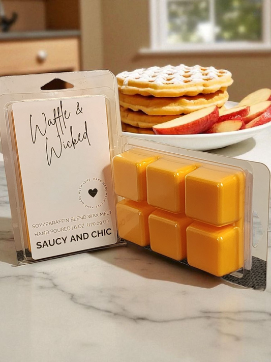Waffle & Wicked Wax Melt | Sweet & Spicy Home Fragrance