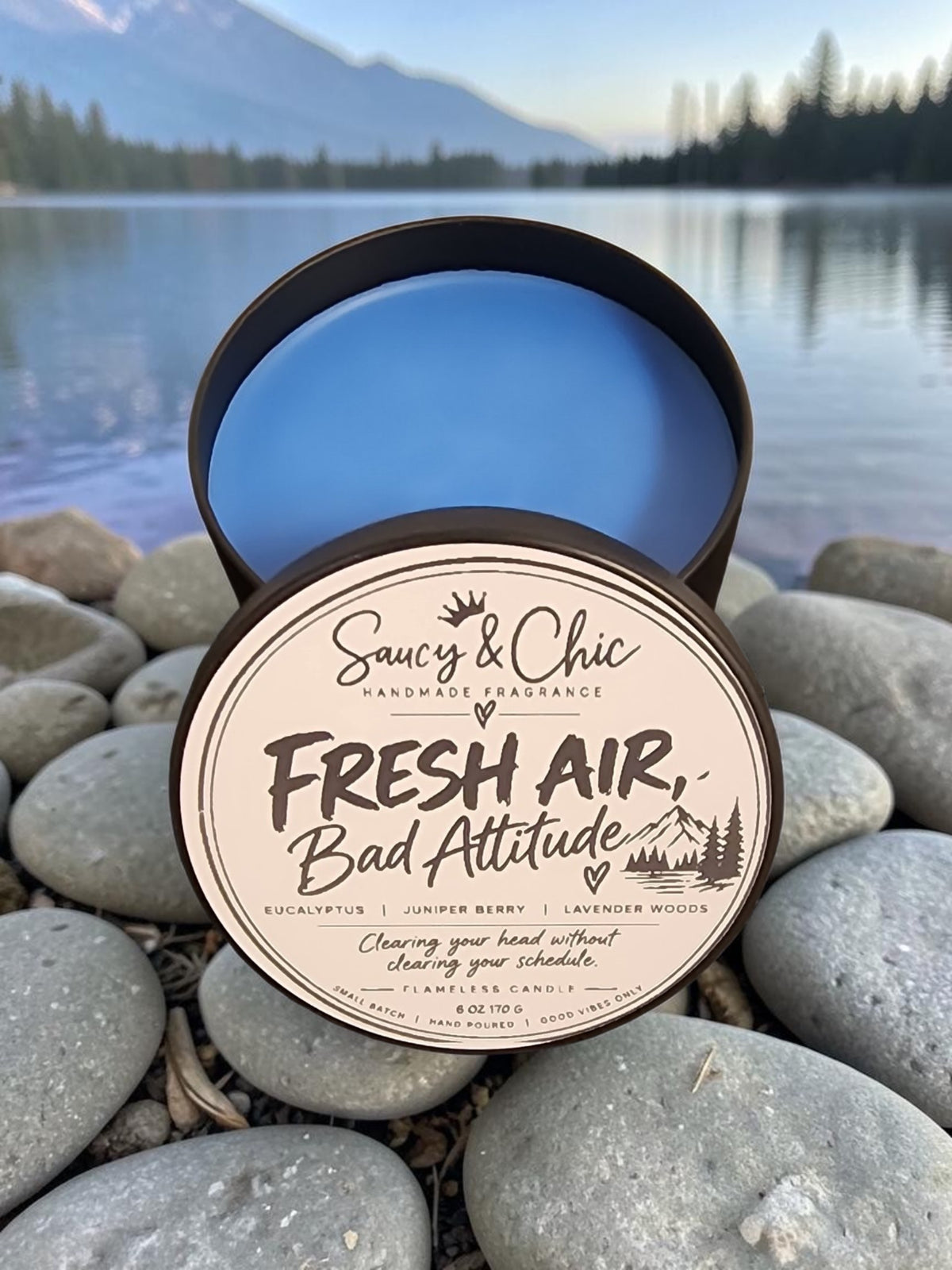 Fresh Air, Bad Attitude | Fresh Wickless Candle