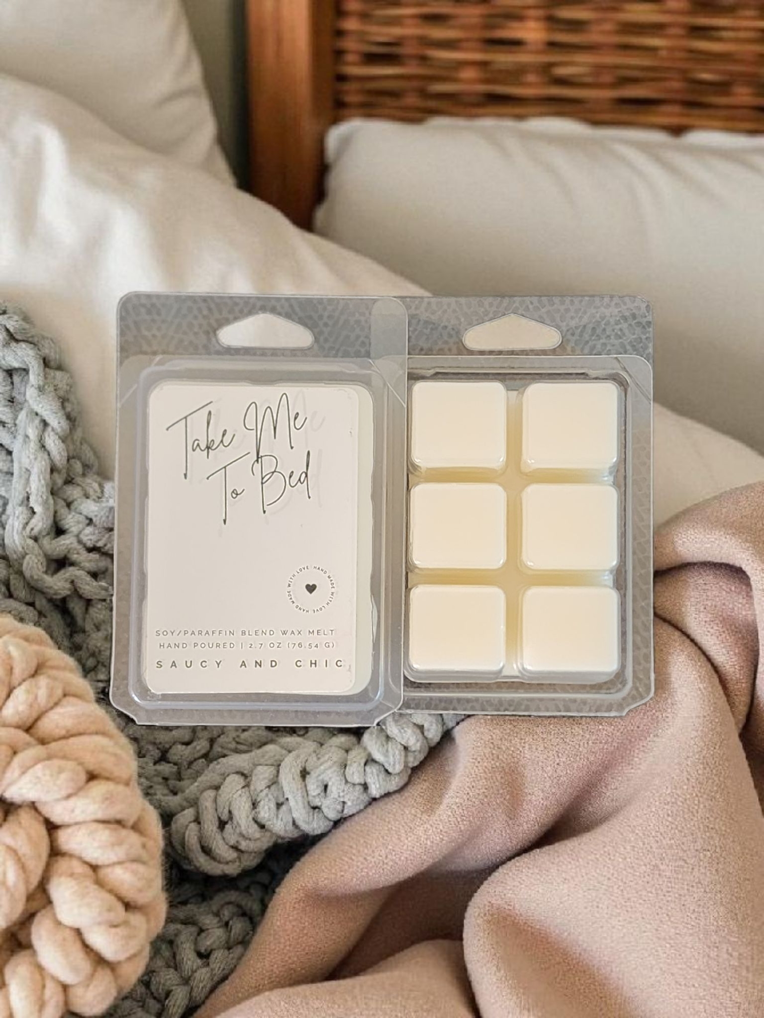 Take Me to Bed Wax Melt – Spicy, Musky, and Ready to Heat Things Up | Saucy & Chic - Saucy and Chic 