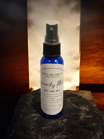 Suspiciously Attractive Body Mist | Warm, Woodsy & Seductive Fragrance Spray