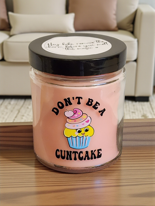 Poundcake & Attitude – Sassy Wickless Candle | Bold Sweet Scent, No Flame