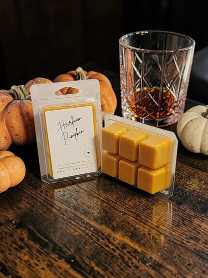 Heirloom Pumpkin Wax Melt – Cozy Fall Home Fragrance with Warm Spiced Pumpkin Notes